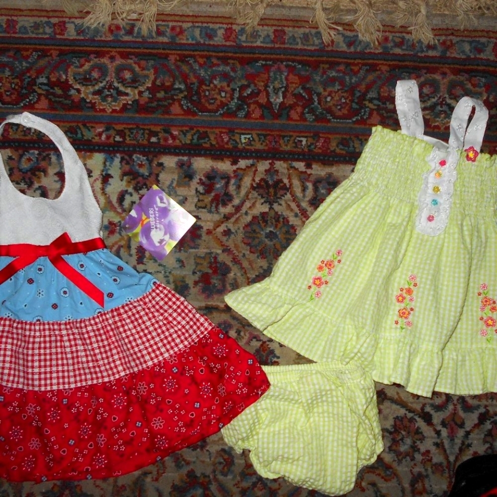 2 summer dresses
